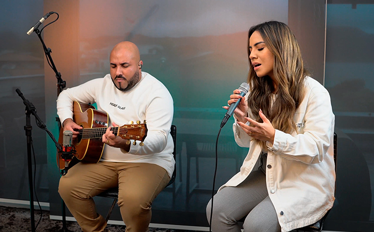 Marcos Oliveira e Gabriela Rocha juntos na música “Pra Onde Iremos?”