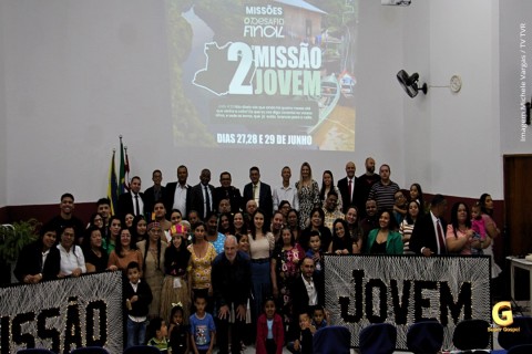 Encerramento de Congresso de Missões reúne fiéis na Assembleia de Deus em Pompeia